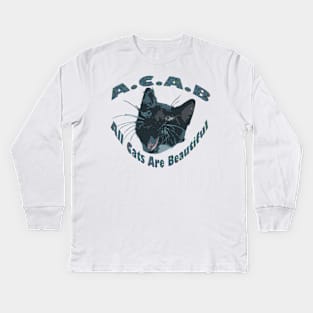 A.C.A.B Kids Long Sleeve T-Shirt